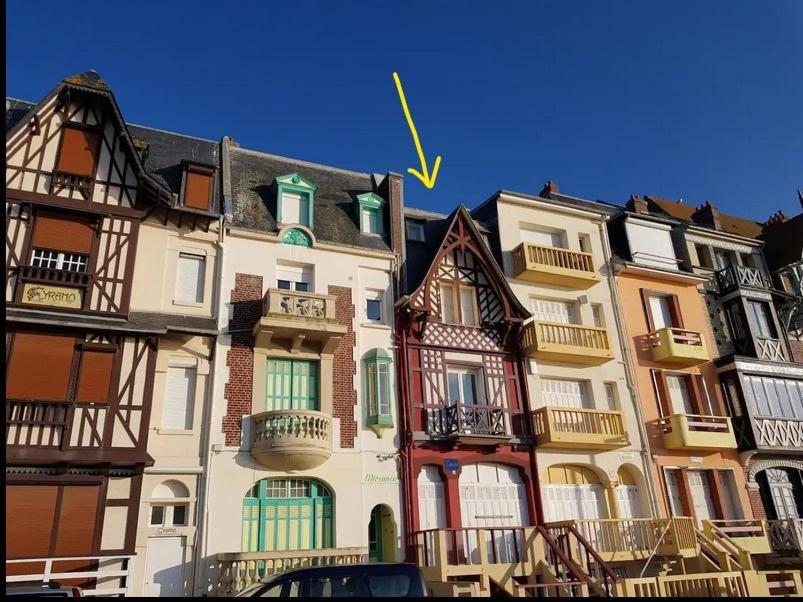 Charmant Appartement Avec Vue Face Mer Imprenable Mers-les-Bains Exterior photo